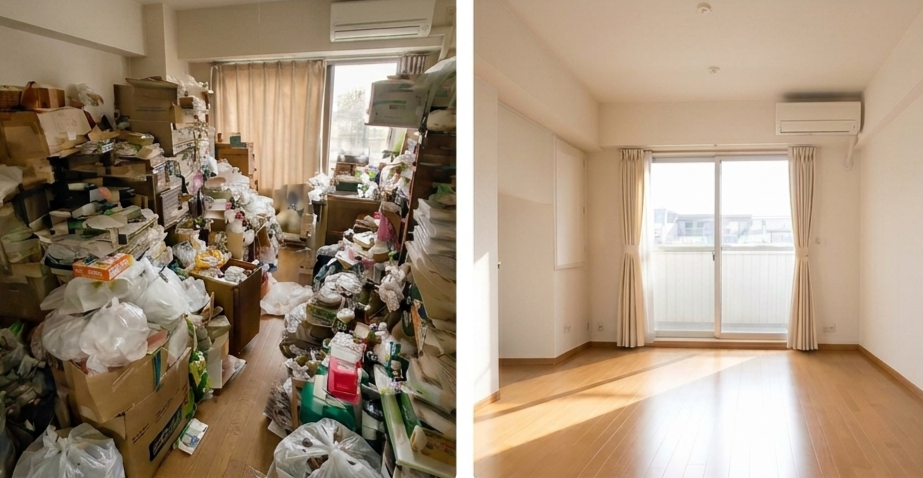 5. ゴミ屋敷を解消し、安心の住環境へ