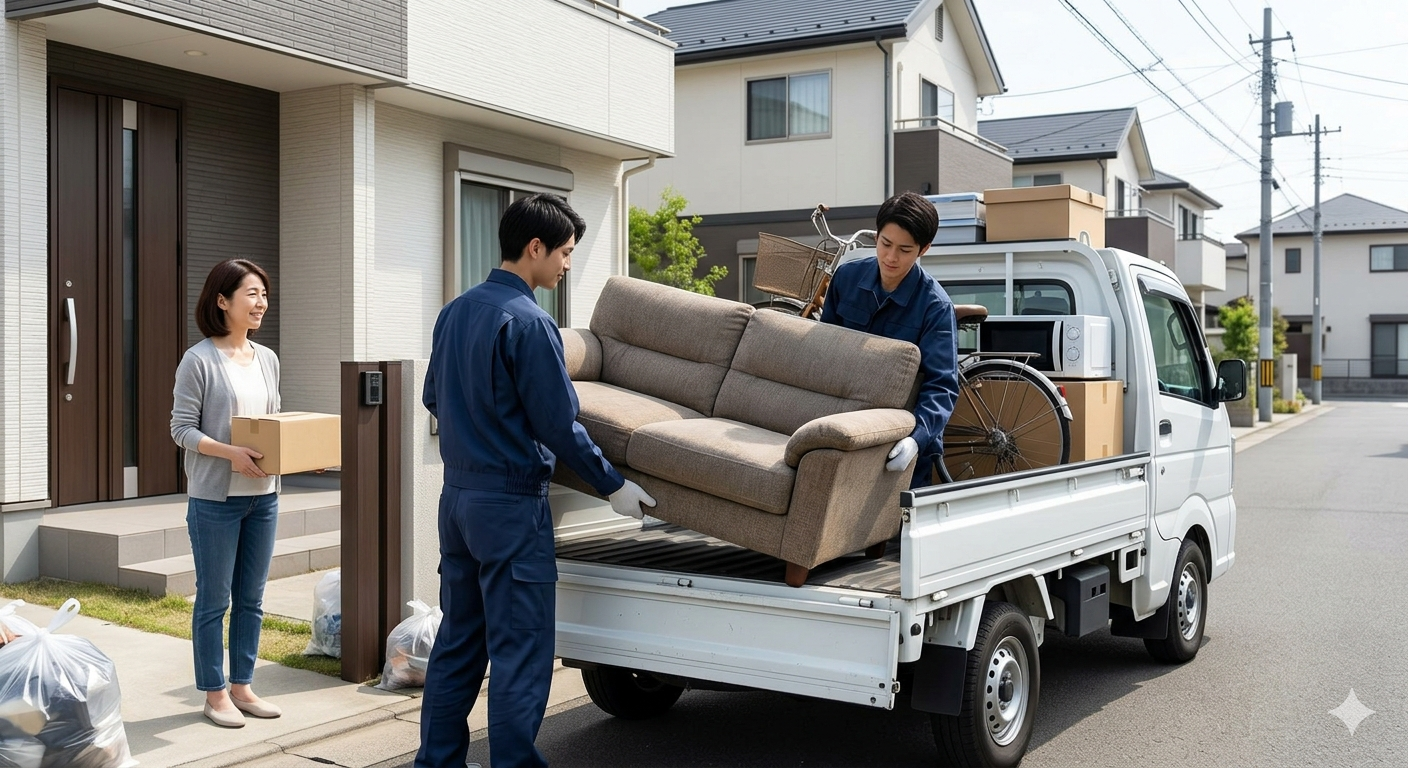 遺品整理から不用品処分までワンストップで対応