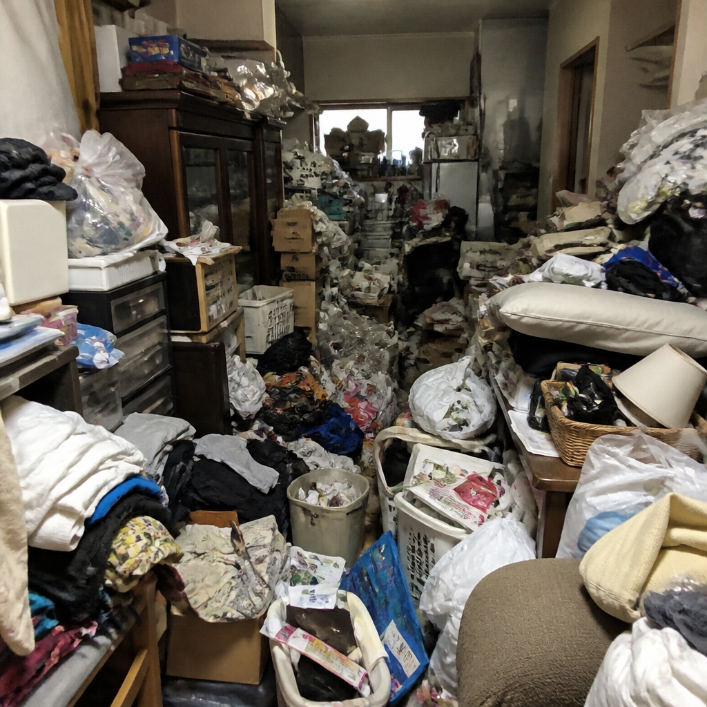 ゴミ屋敷の悩みを解決