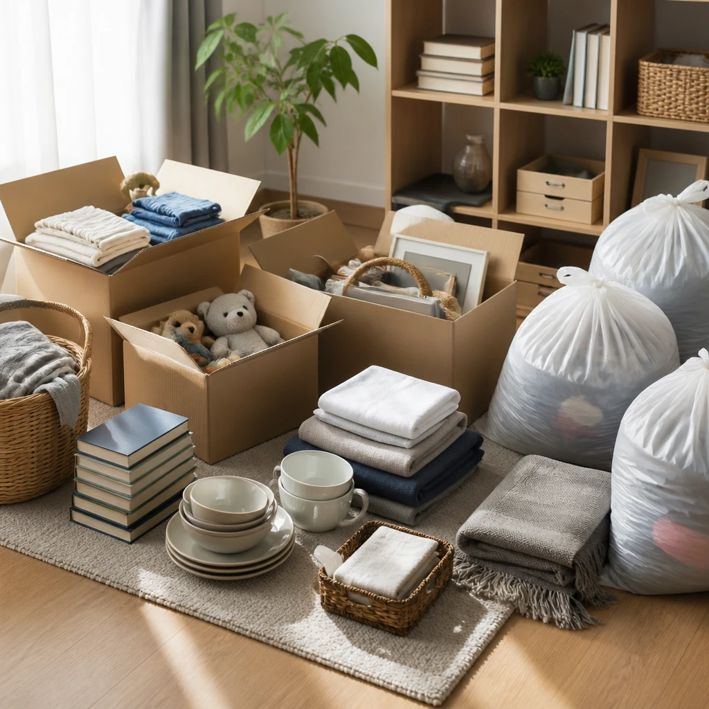 大切な思い出を守るための家財整理と便利な不用品回収を実施します